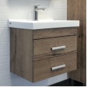 Тумба-умывальник Comforty Никосия 60П дуб темный с раковиной Fest 60 F01 Тумба-умывальник Comforty Никосия 60П дуб темный с раковиной Fest 60 F01