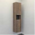 Шкаф-колонна Comforty Никосия-35 дуб темный Шкаф-колонна Comforty Никосия-35 дуб темный