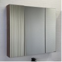 Зеркало-шкаф Comforty Соло-90 дуб тёмно-коричневый Зеркало-шкаф Comforty Соло-90 дуб тёмно-коричневый