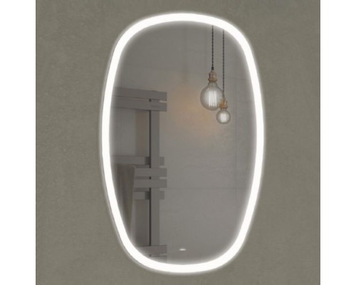 Зеркало Comforty Космея-50 светодиодная лента, бесконтактный сенсор 500*800