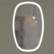 Зеркало Comforty Космея-50 светодиодная лента, бесконтактный сенсор 500*800