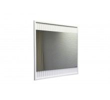 Зеркало Comforty Марсель-75 белое матовое с подсветкой