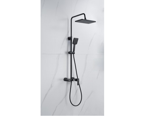 Душевая система Knotlor KN-72/BL, черный