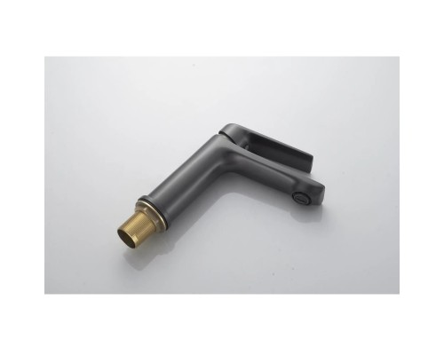 Cмеситель для раковины Knotlor KN-60/GM, оружейная сталь
