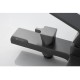 Смеситель для ванны Knotlor KN-22/GM, вороненая сталь