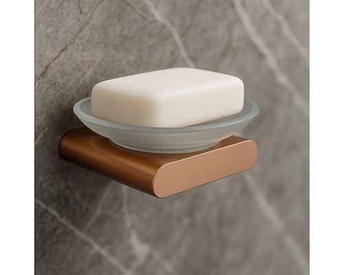 Мыльница Knotlor SD101RB, бронза