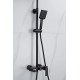 Душевая система Knotlor KN-72/BL, черный