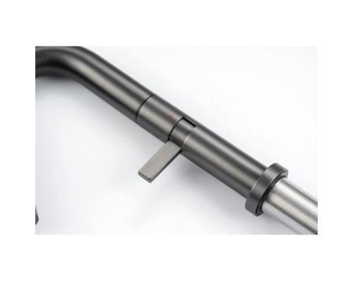 Cмеситель для раковины Knotlor SS-30/GM, оружейная сталь