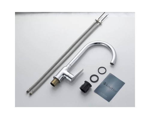 Смеситель для кухни Knotlor KN-51, хром