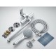 Смеситель для ванны Knotlor KN-33, хром