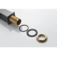 Смеситель для кухни Knotlor KN-21/GM, вороненая сталь