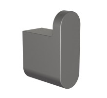 Крючок для ванной комнаты Knotlor RH101GM, оружейная сталь