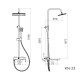 Душевая система Knotlor KN-23/RB, бронза