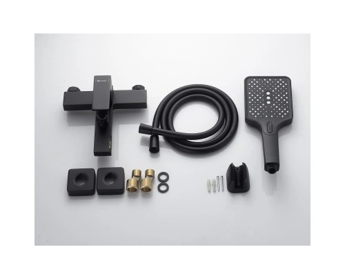 Смеситель для ванны Knotlor KN-22/BL, черный