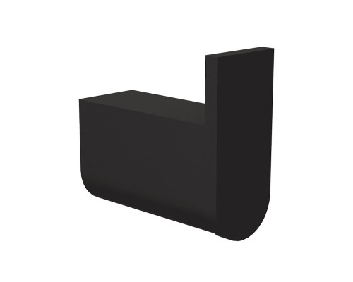 Крючок для ванной комнаты Knotlor RH102BL, черный