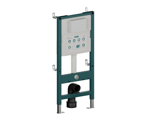 Инсталляция для подвесного унитаза Knotlor ISWC503FG, бирюзовый (серия 2)