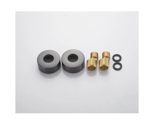 Душевая система Knotlor KN-62/GM, вороненая сталь