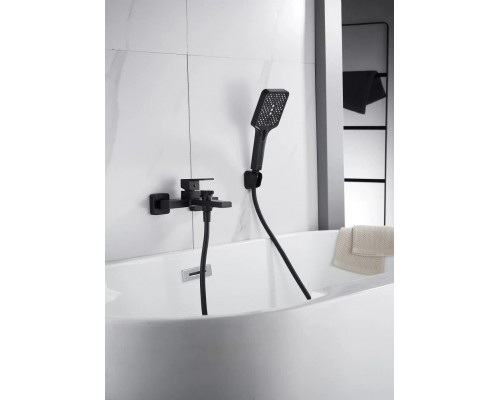Смеситель для ванны Knotlor KN-22/BL, черный