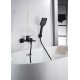 Смеситель для ванны Knotlor KN-22/BL, черный