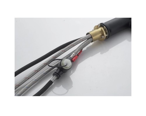 Смеситель для кухни с индикатором температуры Knotlor KN-100/BL, черный