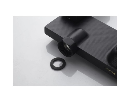 Душевая система Knotlor KN-72/BL, черный
