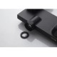 Душевая система Knotlor KN-72/BL, черный