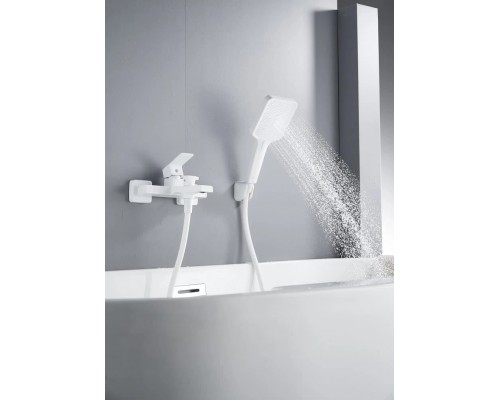 Смеситель для ванны Knotlor KN-22/WY, белый