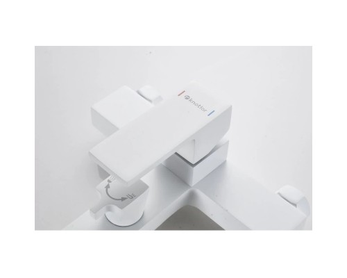Смеситель для ванны Knotlor KN-22/WY, белый