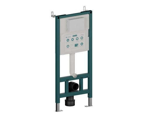 Инсталляция для подвесного унитаза Knotlor ISWC501FG, бирюзовый (серия 2)
