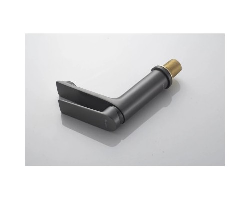 Cмеситель для раковины Knotlor KN-60/GM, оружейная сталь