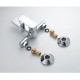 Смеситель для ванны Knotlor KN-32, хром