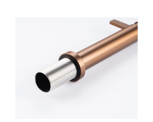 Смеситель для раковины высокий Knotlor SS-31/RB, бронза