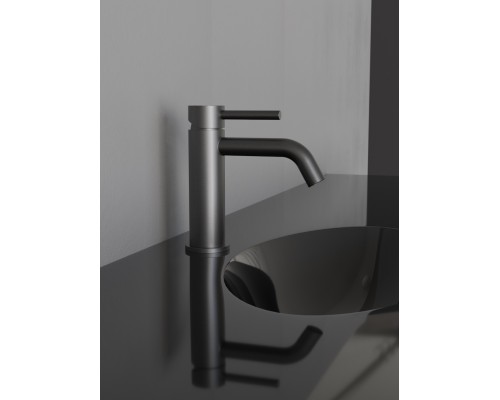 Cмеситель для раковины Knotlor SS-20/GM, оружейная сталь