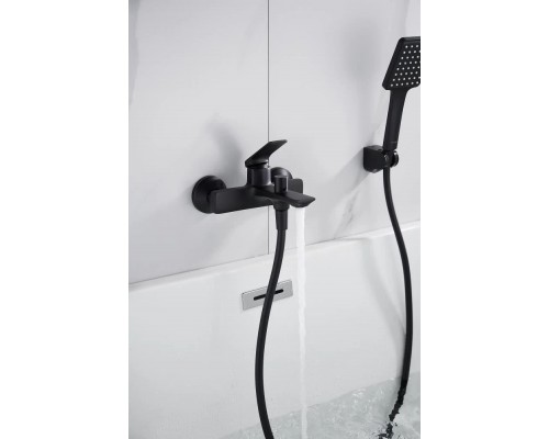 Смеситель для ванны Knotlor KN-71/BL, черный