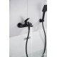 Смеситель для ванны Knotlor KN-71/BL, черный