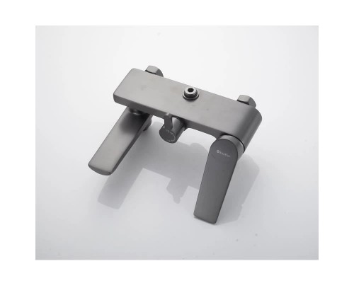 Душевая система Knotlor KN-62/GM, вороненая сталь