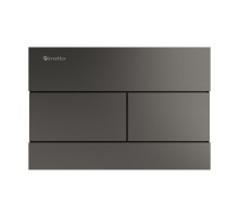 Клавиша смыва Knotlor BIS103GM, вороненая сталь (серия 2)