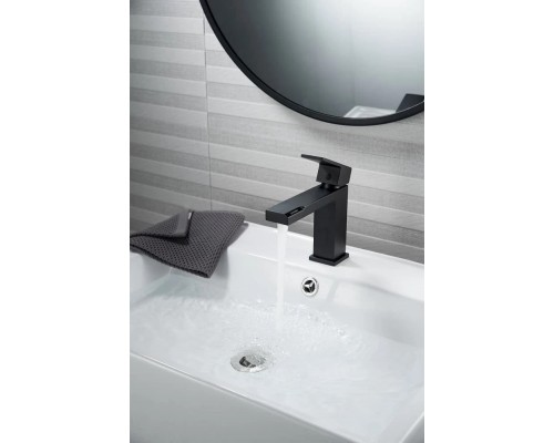 Cмеситель для раковины Knotlor KN-20/BL, черный