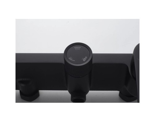 Душевая система Knotlor KN-72/BL, черный