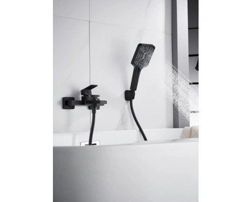 Смеситель для ванны Knotlor KN-22/BL, черный