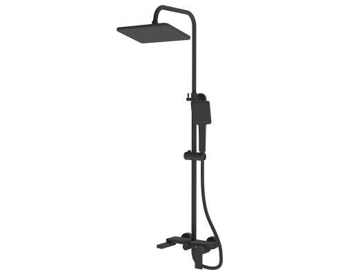 Душевая система Knotlor KN-72/BL, черный