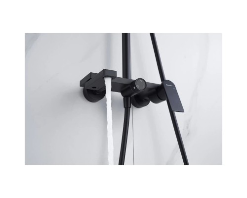 Душевая система Knotlor KN-72/BL, черный