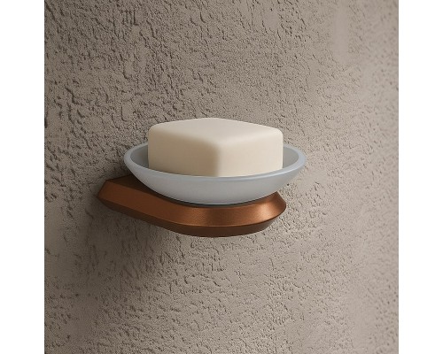 Мыльница Knotlor SD103RB, бронза