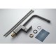 Смеситель для кухни Knotlor KN-21/GM, вороненая сталь