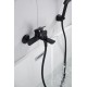 Смеситель для ванны Knotlor KN-71/BL, черный