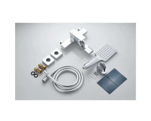 Смеситель для ванны Knotlor KN-22, хром