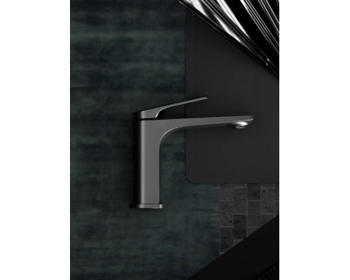 Cмеситель для раковины Knotlor KN-70/BL, черный