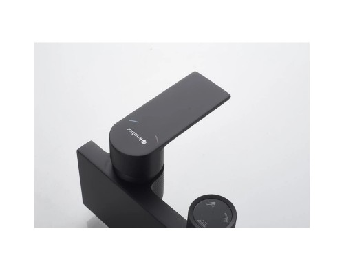 Душевая система Knotlor KN-72/BL, черный