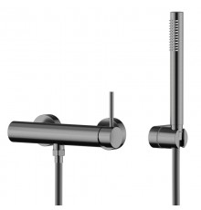 Смеситель для душа Knotlor SS-22/GM, вороненая сталь