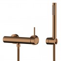 Смеситель для душа Knotlor SS-22/RB, бронза
